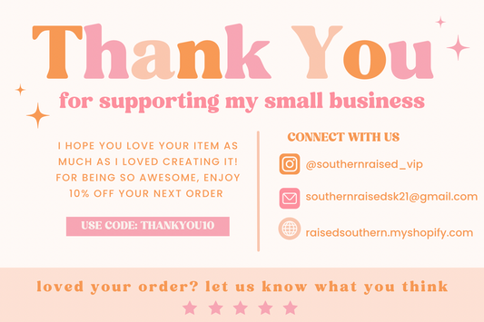 Thank You Cards